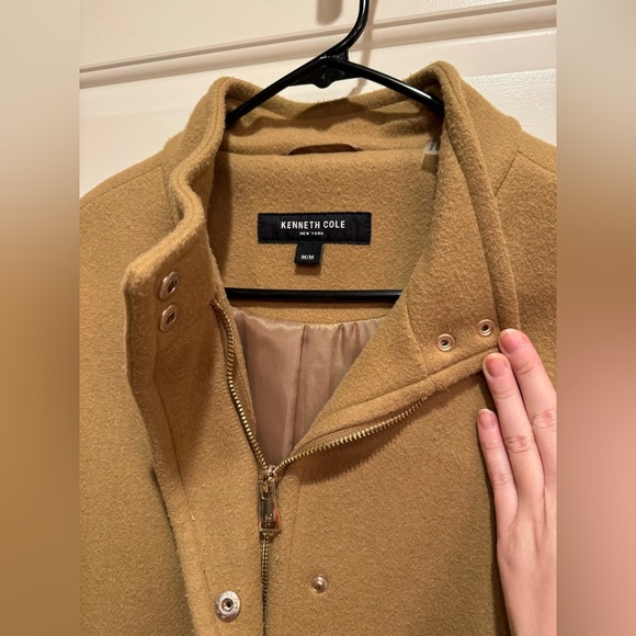 Kenneth Cole Camel Colored Coat/Jacket Size M - Picture 6 of 11